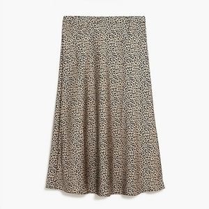 J. Crew Factory XXS leopard skirt